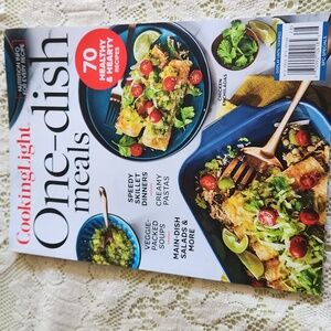 4/$15 Cooking Light One Dish Meals Magazine 12/22